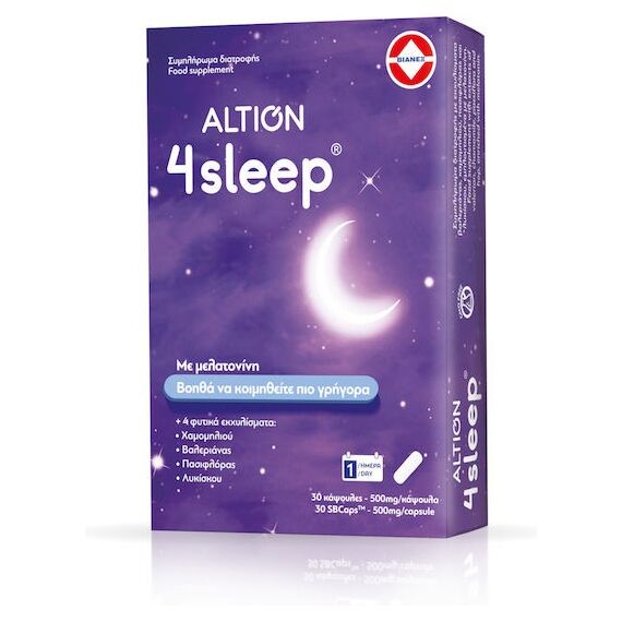 ALTION 4SLEEP 30CAPS - Βιταμίνες στο Villagepharmacy