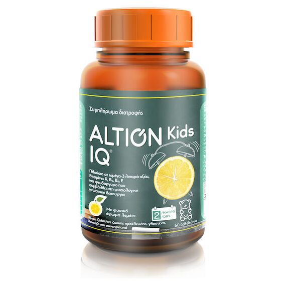 ALTION KIDS IQ 60 ΖΕΛΕΔΑΚΙΑ - Βιταμίνες στο Villagepharmacy