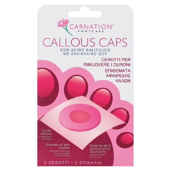 CARNATION CALLOUS CAPS ΕΠΙΚΑΛΙΑ(2 τεμ.) - Περιποίηση ποδιών στο Villagepharmacy