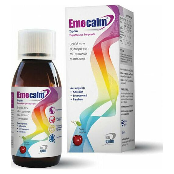BECALM EMECALM  ΣΙΡΟΠΙ  120ML - Πρώτες βοήθειες - γάντια στο Villagepharmacy