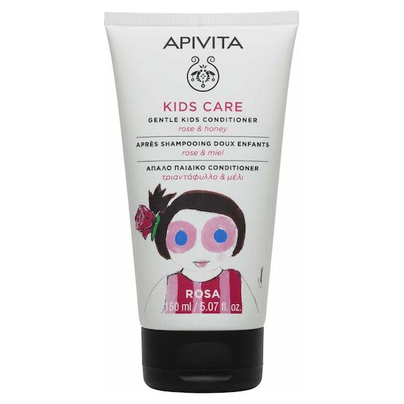 APIVITA KIDS CONDITIONER WITH ROSE & HONEY 150ML - Φροντίδα μωρού - παιδιού στο Villagepharmacy