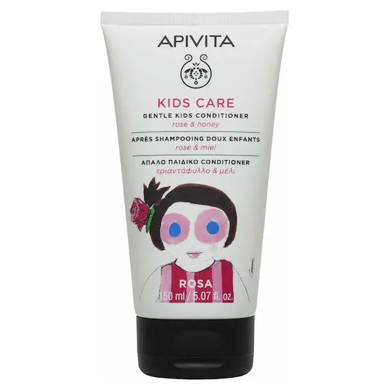 APIVITA KIDS CONDITIONER WITH ROSE & HONEY 150ML - Φροντίδα μωρού - παιδιού στο Villagepharmacy
