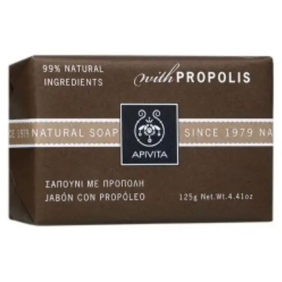 APIVITA ΣΑΠΟΥΝΙ ΜΕ ΠΡΟΠΟΛΗ 125g - Σώμα στο Villagepharmacy