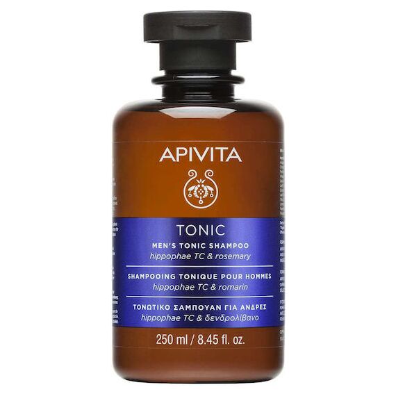 APIVITA ΣΑΜΠ ΤΡΙΧΟΠΤ ΑΝΔΡΕΣ HIPPOPHAE TC & ΔΕΝΔΡ 250ML - Αφρόλουτρα στο Villagepharmacy