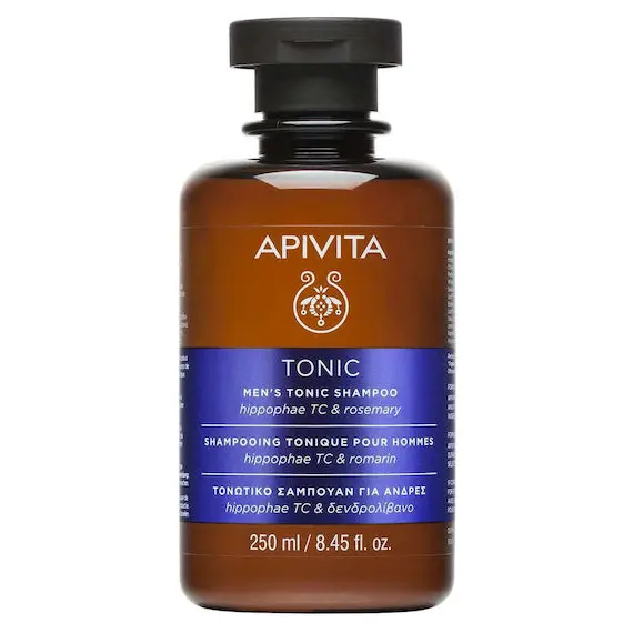 APIVITA ΣΑΜΠ ΤΡΙΧΟΠΤ ΑΝΔΡΕΣ HIPPOPHAE TC & ΔΕΝΔΡ 250ML - Αφρόλουτρα στο Villagepharmacy