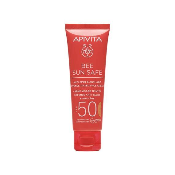 APIVITA ΚΡΕΜΑ ΠΡΟΣ ΚΑΤΑ ΠΑΝ&ΡΥΤΙΔΩΝ ΜΕ ΧΡ SPF50 50ML - Πρόσωπο στο Villagepharmacy