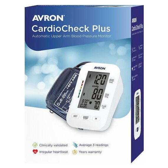 AVRON CARDIOCHECK PLUS - Πιεσόμετρα στο Villagepharmacy