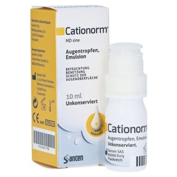 CATIONORM 10ML - Οφθαλμικά στο Villagepharmacy