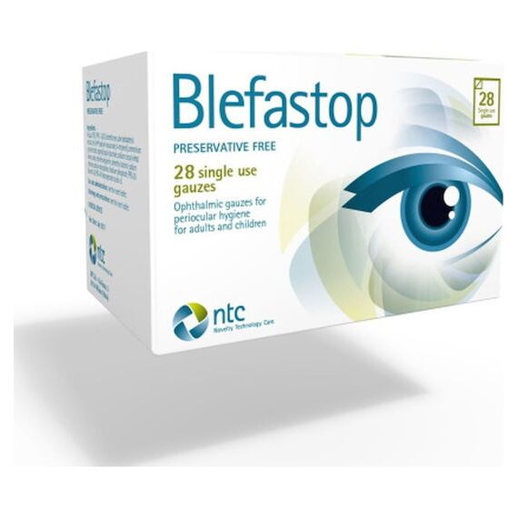 BLEFASTOP 28 WIPES - Οφθαλμικά στο Villagepharmacy