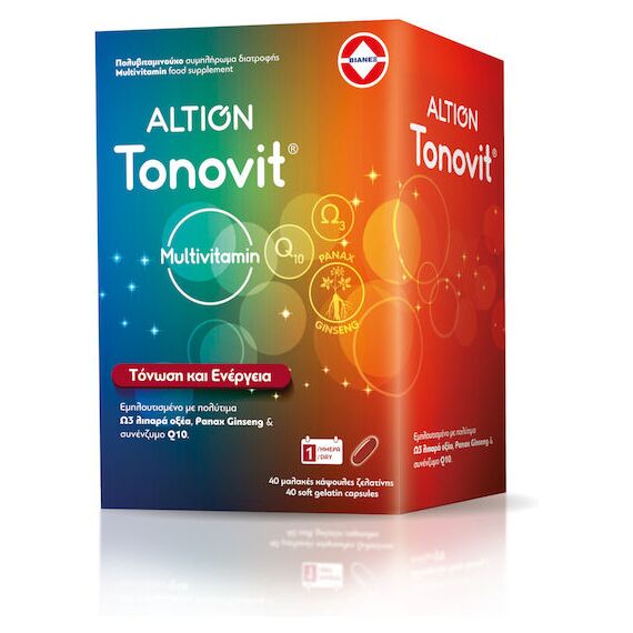 ALTION TONOVIT 40 SOFTCAPS - Βιταμίνες στο Villagepharmacy