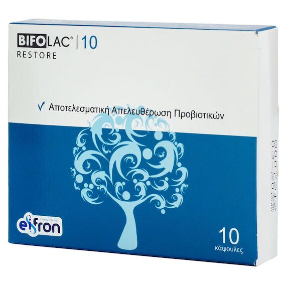 BIFOLAC RESTORE 10CAPS ΠΡΟΒΙΟΤΙΚΟ - Βιταμίνες στο Villagepharmacy