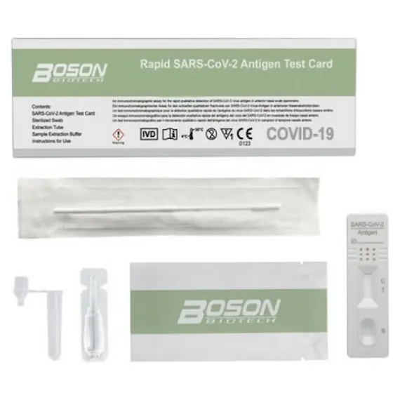 BOSON COVID SELF TEST X1 - Διαγνωστικά στο Villagepharmacy