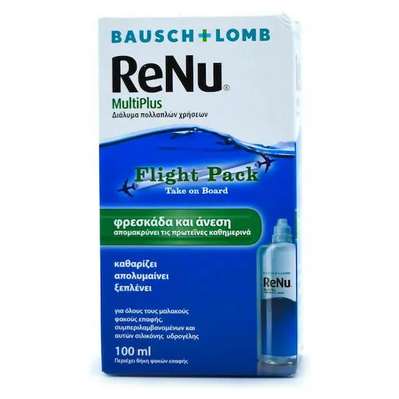 BAUSCH & LOMB RENU MULTIPLUS FLIGHT PACK 100ML - Βιταμίνες στο Villagepharmacy
