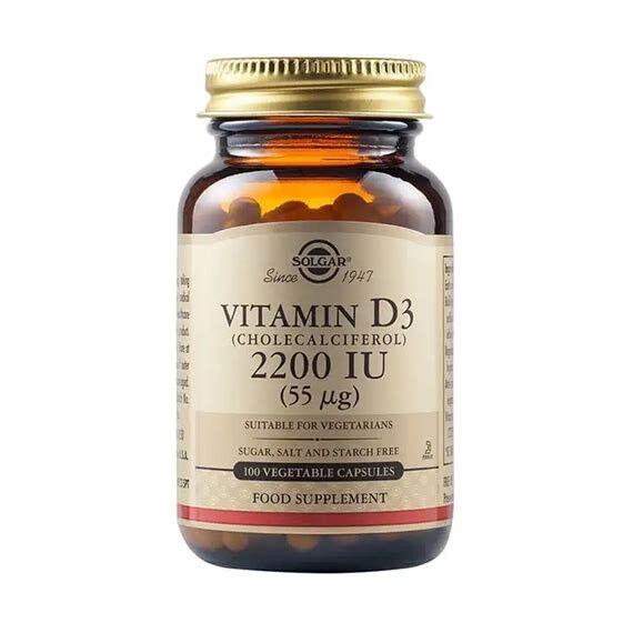 SOLGAR VIT. D-3 2200 IU veg.caps 100s - Βιταμίνες στο Villagepharmacy