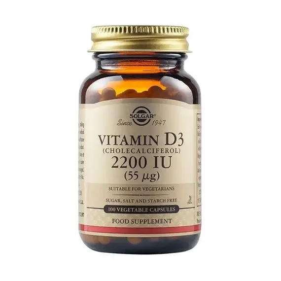 SOLGAR VIT. D-3 2200 IU veg.caps 100s - Βιταμίνες στο Villagepharmacy