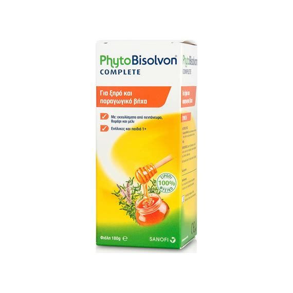 PHYTOBISOLVON COMPLETE ΦΥΣΙΚΟ ΣΙΡΟΠΙ 133ML - Βήχας στο Villagepharmacy