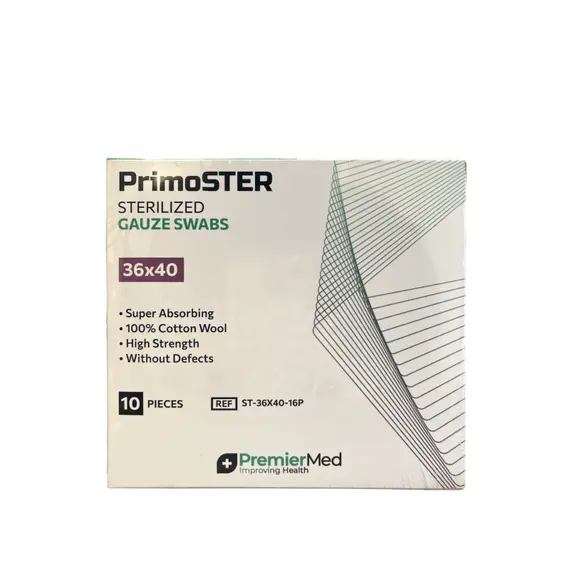 Γάζες αποστειρωμένες 36Χ40εκ 16PLY, *10τμχ - Επιδεσμικά στο Villagepharmacy