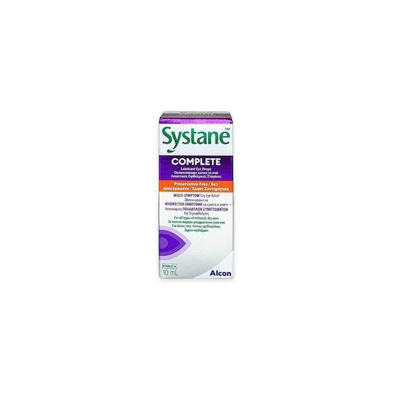 SYSTANE COMPLETE MDPF CE EYE DROPS 10ML (ALCON) - Οφθαλμικά στο Villagepharmacy