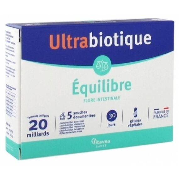 ULTRABIOTIQUE BALANCE 30 DAYS 30CAPS - Βιταμίνες στο Villagepharmacy