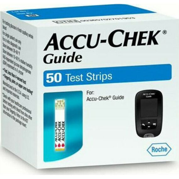 ROCHE ACCU-CHEK GUIDE TEST STRIP 50CT EU3 - Διαβήτης στο Villagepharmacy