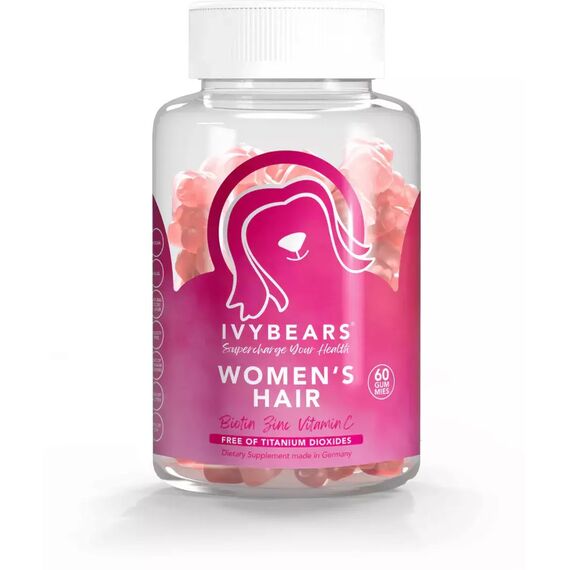 IVYBEARS WOMEN'S HAIR 60 ΖΕΛΕΔΑΚΙΑ-ΑΡΚΟΥΔΑΚΙΑ - Βιταμίνες στο Villagepharmacy