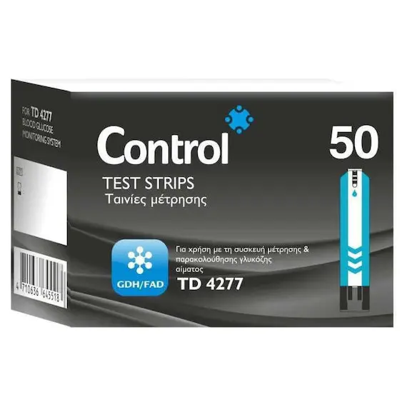 Control Bios Ταινίες Μέτρησης Σακχάρου 50strips - Διαβήτης στο Villagepharmacy