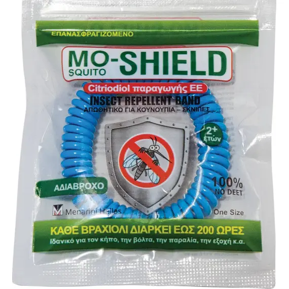 MO-SHIELD ΑΝΤΙΚΟΥΝΟΥΠΙΚΟ ΒΡΑΧΙΟΛΙ - Αντικουνουπικά στο Villagepharmacy