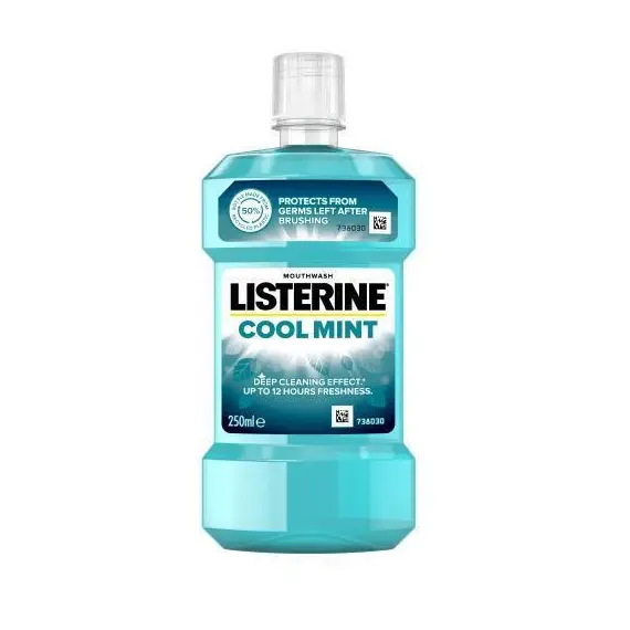 LISTERINE SOLUTION COOLMINT 250ML - Στοματική υγιεινή στο Villagepharmacy