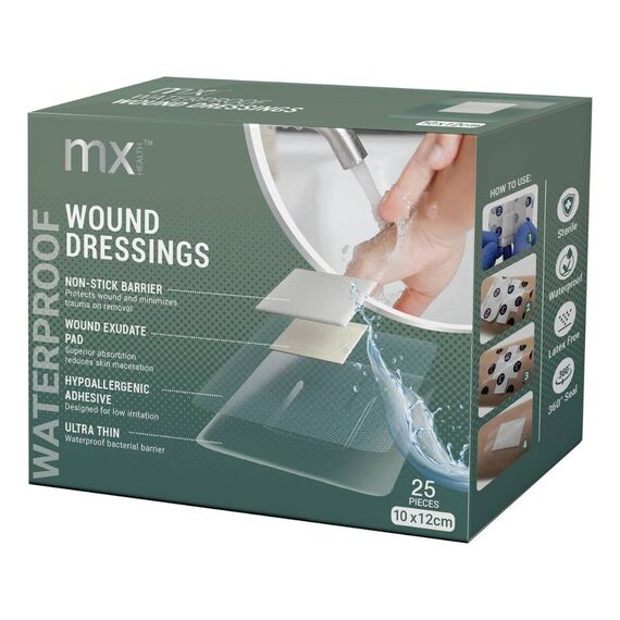 WOUND DRESSINGG MXHEALTH 12X10 *1ΤΜΧ - Επιδεσμικά στο Villagepharmacy