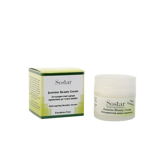 SOSTAR JASMINE BEAUTY  ΚΡΕΜΑ  ΠΡΟΣΩΠΟΥ 50ML - Πρόσωπο στο Villagepharmacy