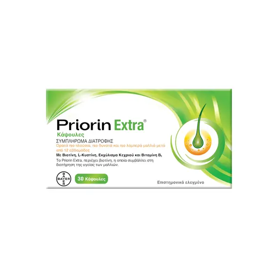 PRIORIN Extra *30 κάψουλες - Ηλεκτρολύτες στο Villagepharmacy