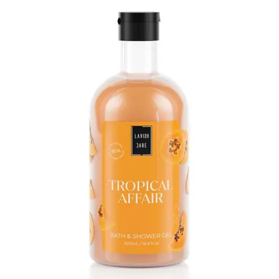 Lavish Care Bath & Shower Gel Tropical Affair Αφρόλουτρο, 500ml - Σώμα στο Villagepharmacy