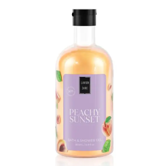 Lavish Care Bath & Shower Gel Peachy Sunset Αφρόλουτρο, 500ml - Σώμα στο Villagepharmacy