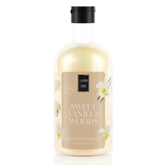 Lavish Care Bath & Shower Gel Sweet Vanilla Woods Αφρόλουτρο, 500ml - Σώμα στο Villagepharmacy