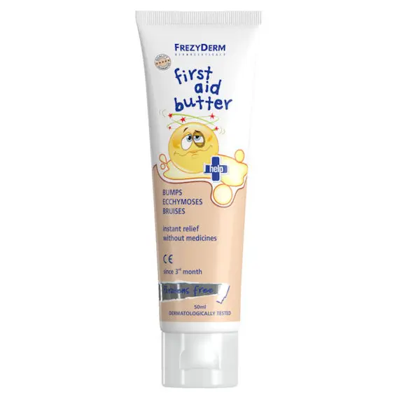 Frezyderm First Aid Butter Gel που Αντιμετωπίζει Χτυπήματα, Εκχυμώσεις & Μώλωπες για Πρόσωπο & Σώμα, 50ml - Φροντίδα μωρού - παιδιού στο Villagepharmacy