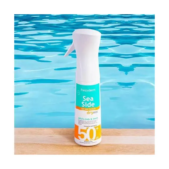 Frezyderm Sea Side Dry Mist SPF50 Αντιηλιακό Spray Σώματος για Παιδιά, Εφήβους & Ενήλικες 300ml - Αντιηλιακά στο Villagepharmacy Frezyderm Sea Side Dry Mist SPF50 Αντιηλιακό Spray Σώματος για Παιδιά, Εφήβους & Ενήλικες 300ml - Αντιηλιακά στο Villagepharmacy