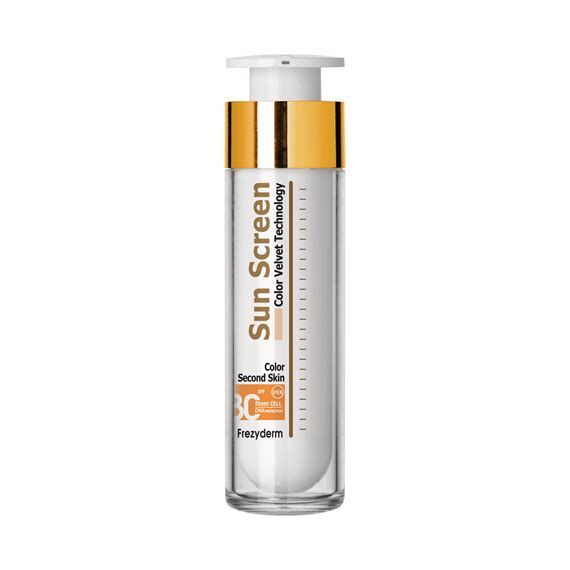 FREZYDERM SUN SCREEN VELVET COLOR FACE SPF30 50ML - Αντιηλιακά στο Villagepharmacy
