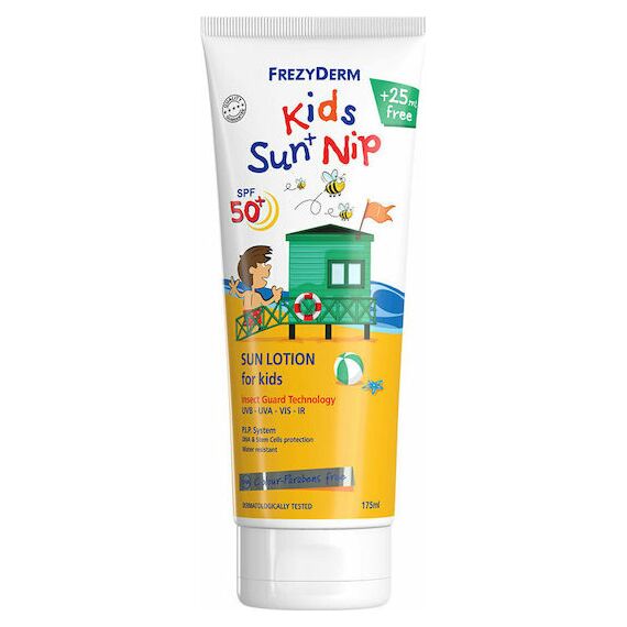 FREZYDERM KID'S SUN NIP SPF50+ 175ml - Φροντίδα μωρού - παιδιού στο Villagepharmacy