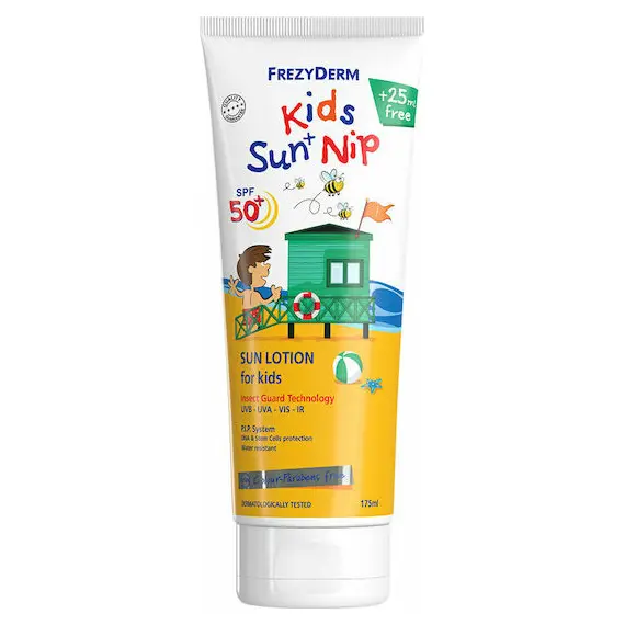 FREZYDERM KID'S SUN NIP SPF50+ 175ml - Φροντίδα μωρού - παιδιού στο Villagepharmacy
