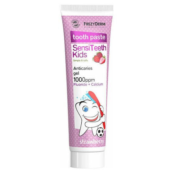 FREZYDERM SENSITEETH KIDS TOOTH PASTE1000ppm 50 ML - Στοματική υγιεινή στο Villagepharmacy