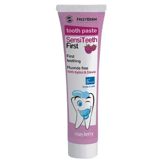 FREZYDERM SENSITEETH FIRST TOOTH PASTE40ML - Στοματική υγιεινή στο Villagepharmacy