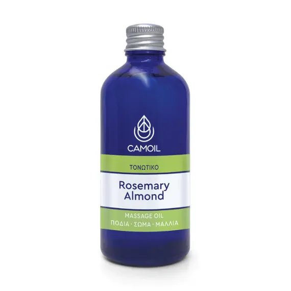 Camoil Rosemary Almond Massage Oil Τονωτικό Έλαιο Δενδρολίβανου, 100ml - Φαρμακείο στο Villagepharmacy