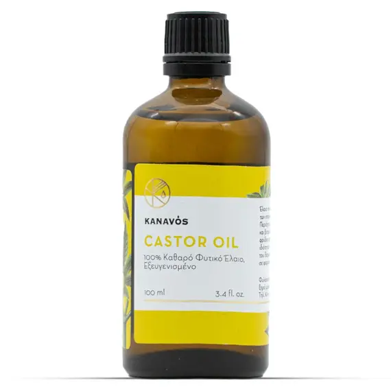 Kanavos Castor Oil Καστορέλαιο, 100ml - Σώμα στο Villagepharmacy