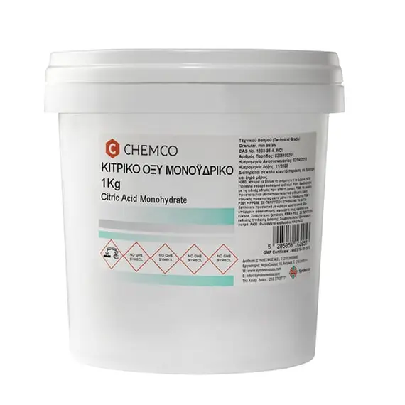 CHEMCO ACID CITRIC (KITPIKO ΟΞΥ) FCC. PH.EUR. 1KGR - Φαρμακείο στο Villagepharmacy