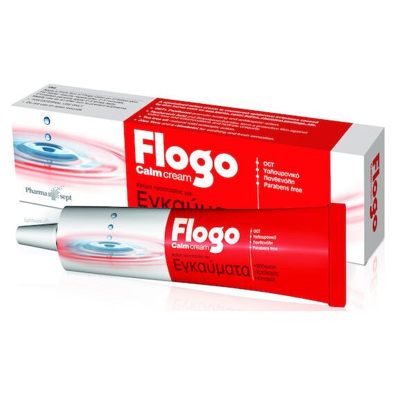 FLOGO CALM CREAM ΕΓΚΑΥΜΑΤΩΝ 50ML - Πρώτες βοήθειες - γάντια στο Villagepharmacy