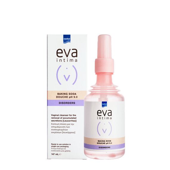 INTERMED EVA DOUCHE BAKING SODA 147ML - Ευαίσθητη περιοχή στο Villagepharmacy