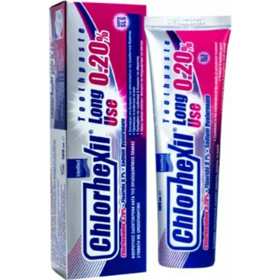 INTERMED CHLORHEXIL 0.20 LONG USE TOOTHPASTE - Στοματική υγιεινή στο Villagepharmacy