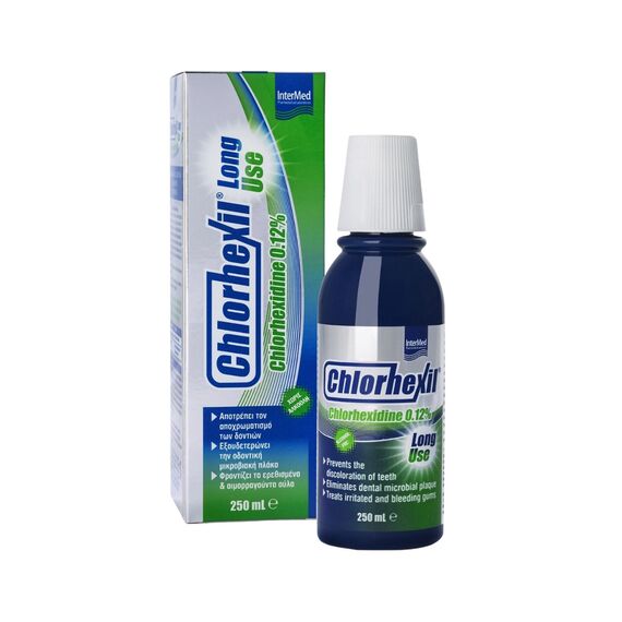 INTERMED CHLORHEXIL 0.12% MW LONG USE 250ML - Στοματική υγιεινή στο Villagepharmacy