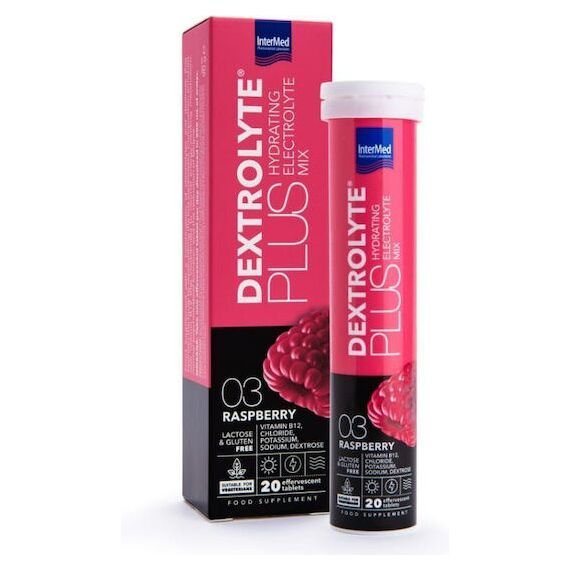 DEXTROLYTE PLUS RASPBERRY TBx20eff.tab - Βιταμίνες στο Villagepharmacy