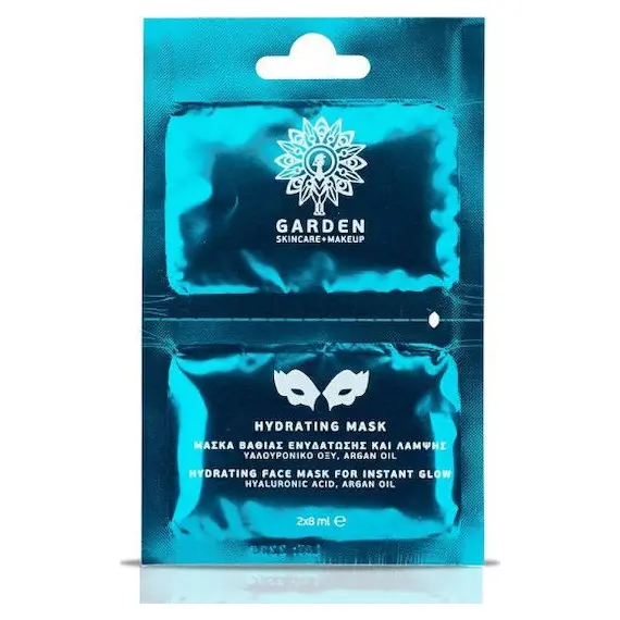 GARDEN HYDRATING MASK 2X8ML ΜΑΣΚΑ ΒΑΘΙΑΣ ΕΝΥΔ & ΛΑΜΨΗΣ - Πρόσωπο στο Villagepharmacy